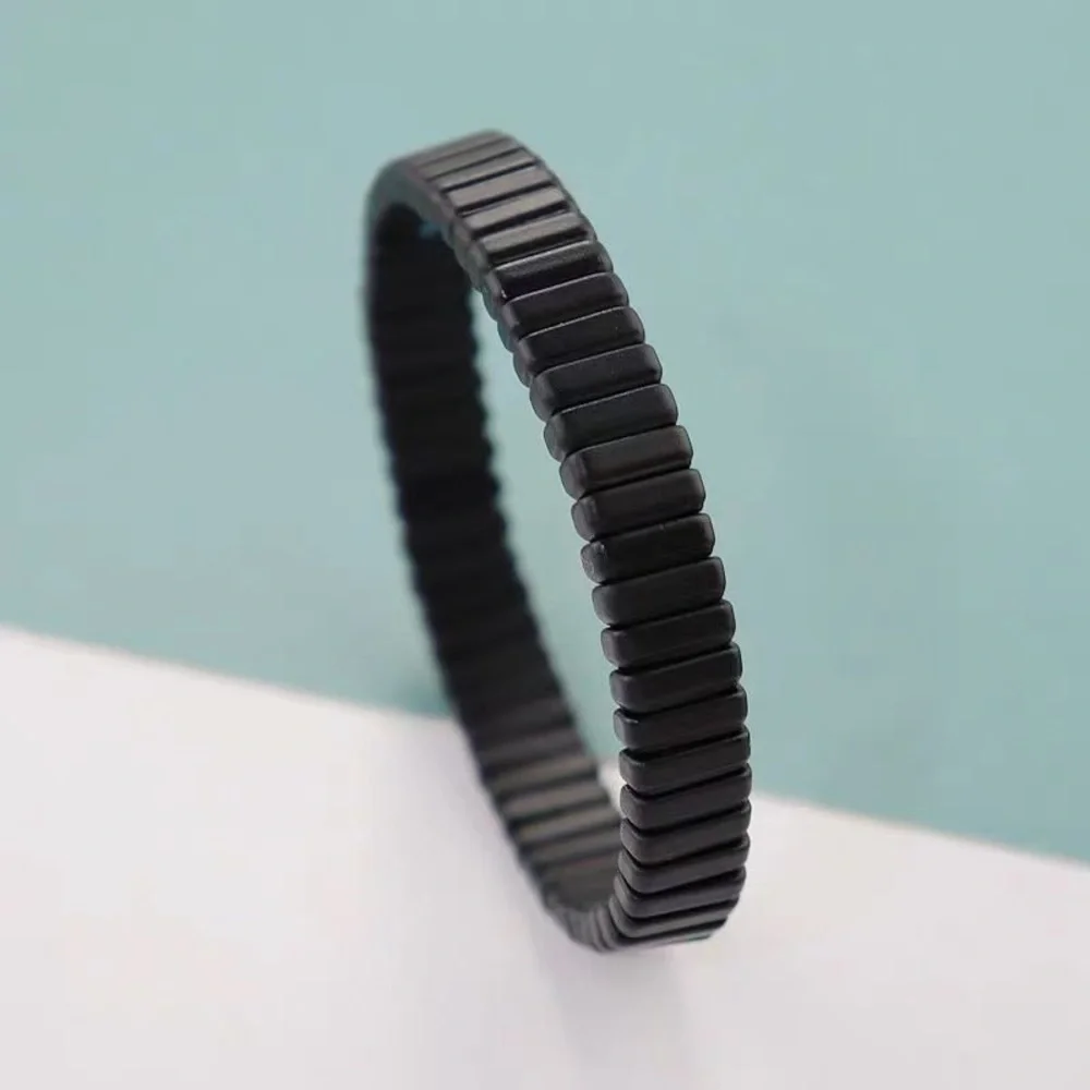 Roxanne Assoulin - Bit X Bit Black Stretch Bracelet